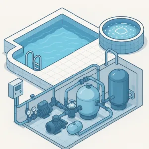 تاسیسات استخر و سونا و جکوزی